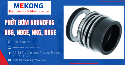 Cần mua phớt bơm Grundfos NBG, NBGE, NKG, NKGE chính hãng - Đến ngay MÊKONG
